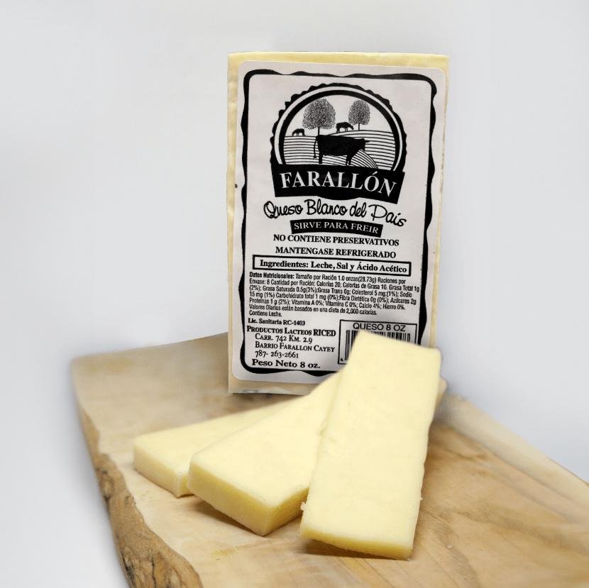 Bebidas y postres - FarallÃ³n Queso Blanco del PaÃ­s