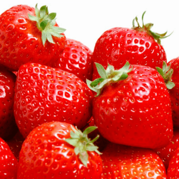 Bebidas y postres - Fresas frescas