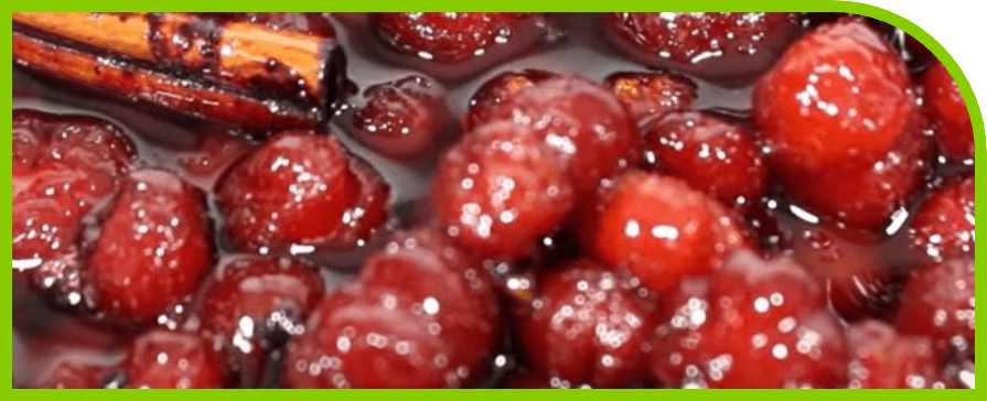 Bebidas y postres - Grosellas